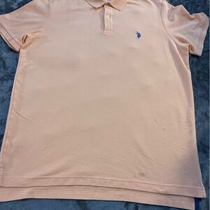 U.S. Polo Assn. Light Peach Polo Shirt